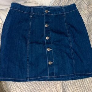 Jean skirt